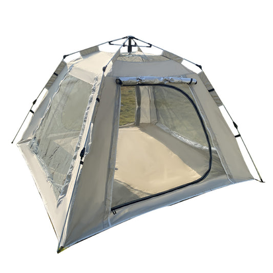 HX outdoor 3-4person`4` side Waterproof Auto opening outdoor tent