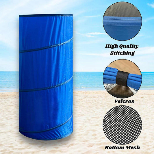 HXM Folding Oxford Outdoor Shower Tents Mobile shower tent awning