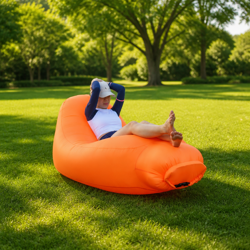 Durability Anti-leakage inflatable sofa for camping