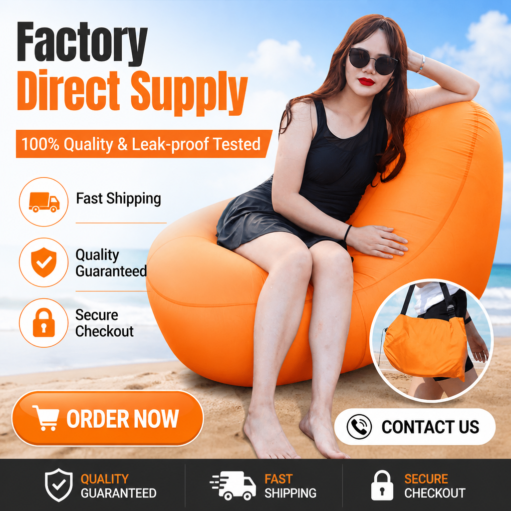 Durability Anti-leakage inflatable sofa for camping
