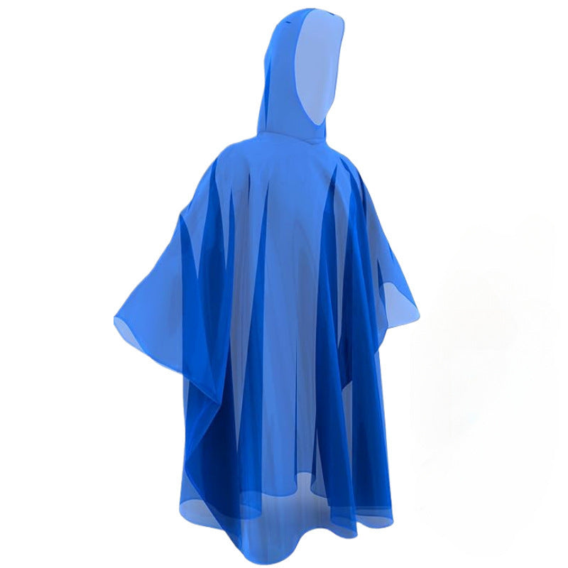 Emergency Raincoat Transparent Disposable Raincoat Plastic Waterproof Adults