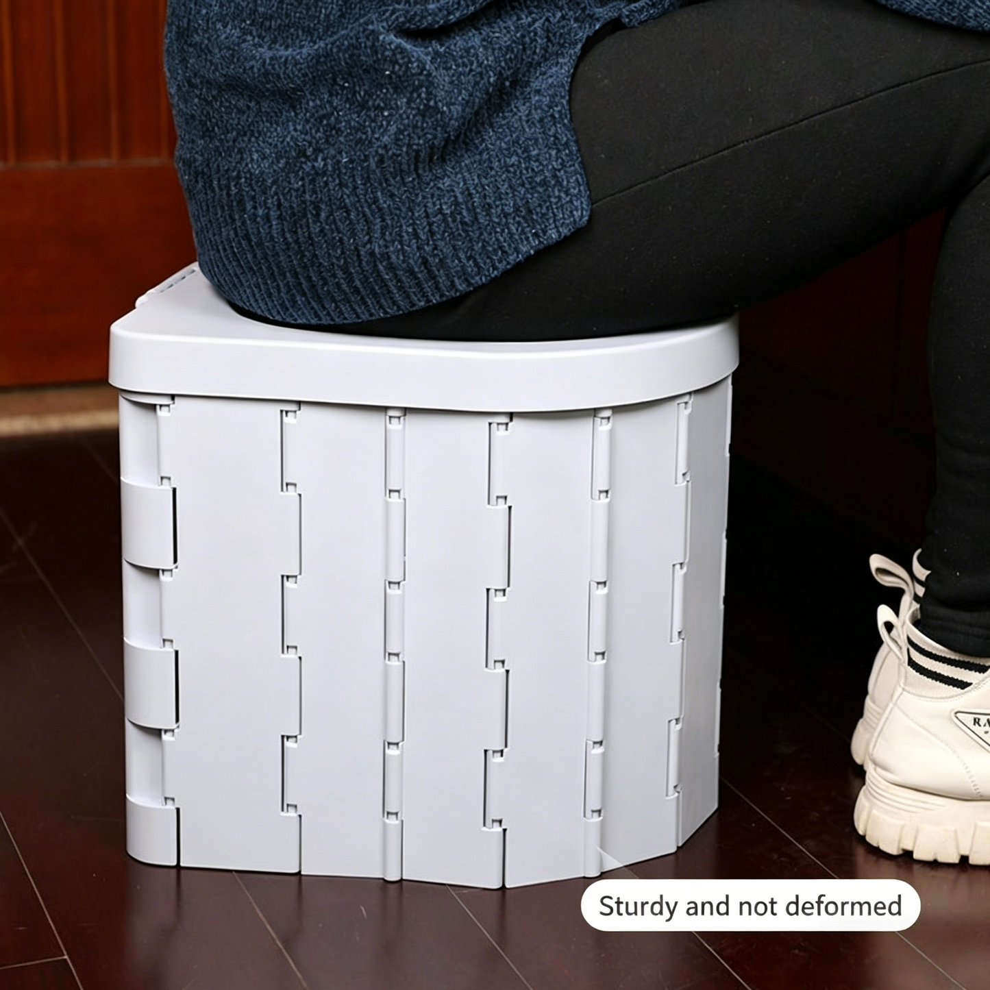 HXMoutdoor Integrated Portable Toilet for Outdoor Tent Use