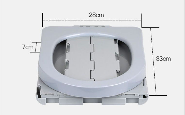 HXMoutdoor Integrated Portable Toilet for Outdoor Tent Use