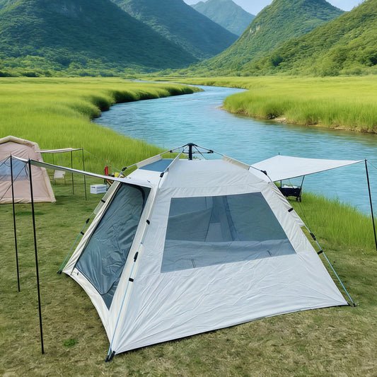 HX outdoor 2 Person 4side Camping Tent Pop Up Outdoor