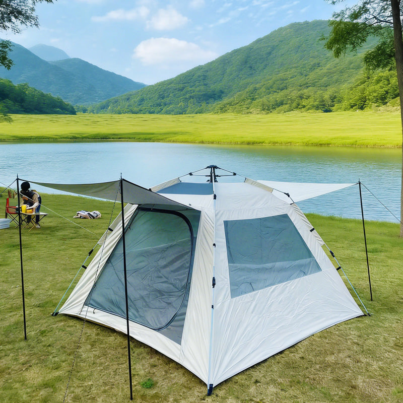 HX outdoor 2 Person 4side Camping Tent Pop Up Outdoor