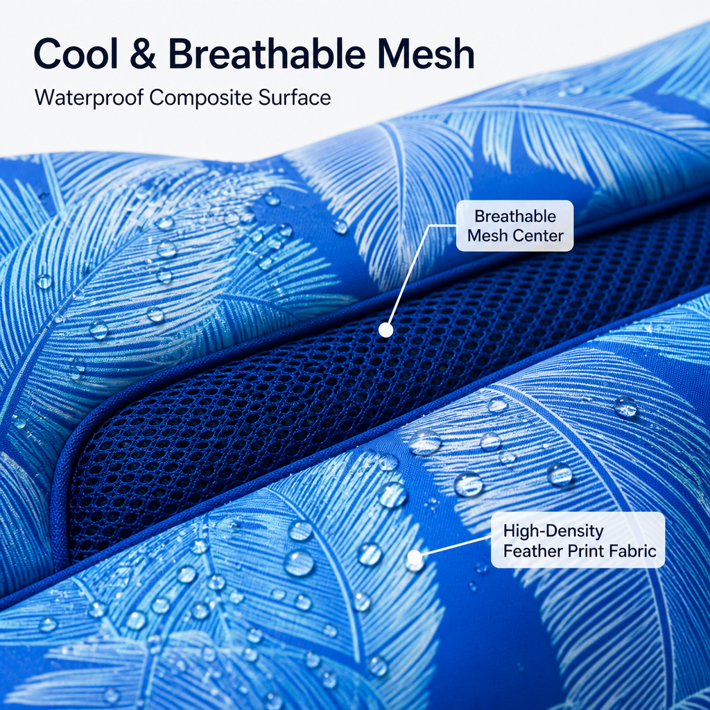 3s Fast Inflatable Camping Sofa | Waterproof Composite Fabric, Leak Tested & Explosion-Proof Outdoor Lounge Chair
