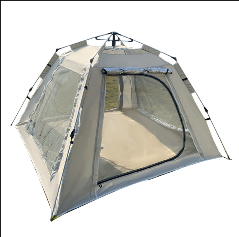 HX outdoor 3-4person`4` side Waterproof Auto opening outdoor tent