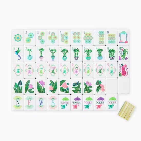 American Mahjong Set 4layer Acrylic 160 Tiles/HXM