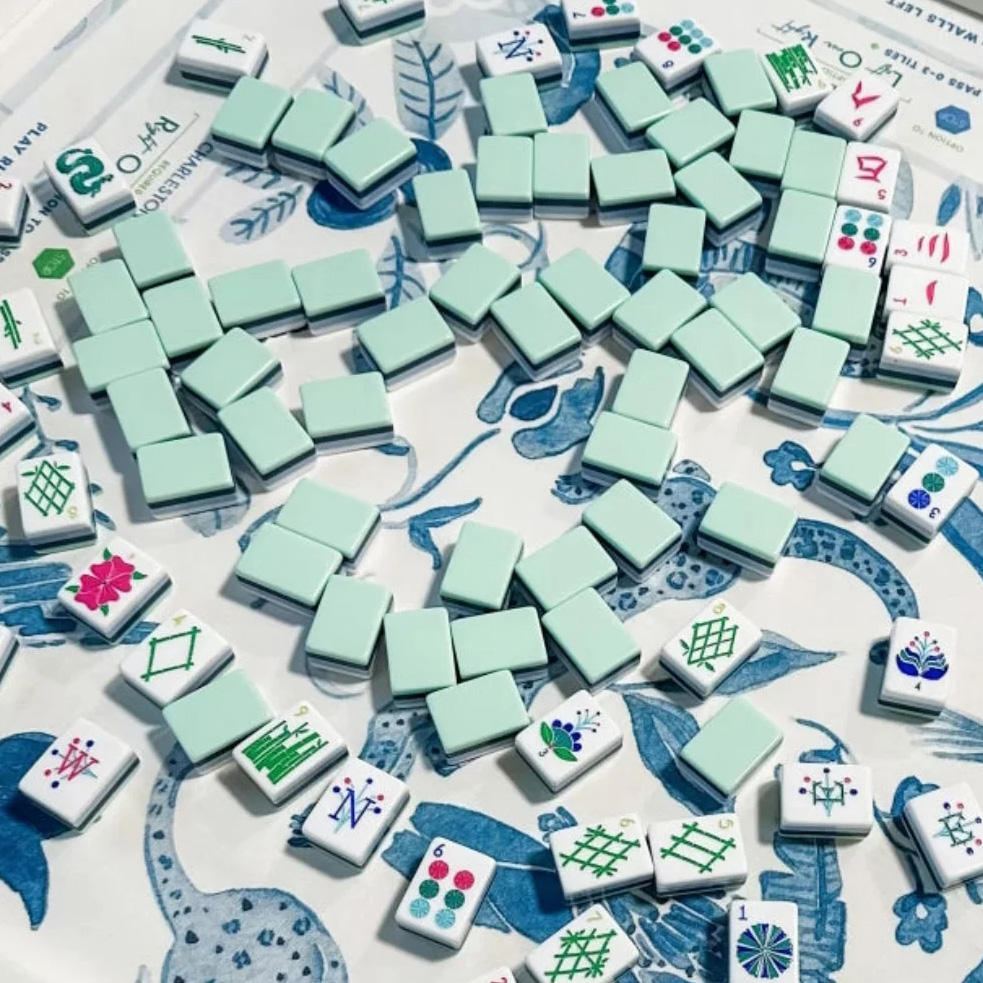American Mahjong Set 4layer Acrylic 160 Tiles/HXM