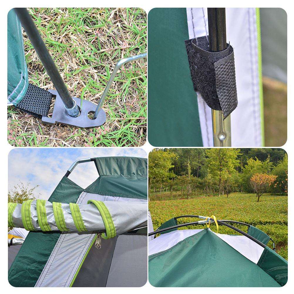HXMoutdoor shower tent awning Folding ShowerToilet ShowerChangingRoom