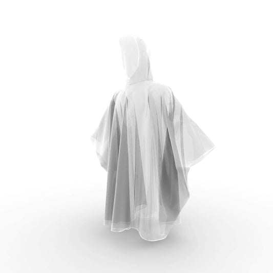Emergency Raincoat Transparent Disposable Raincoat Plastic Waterproof Adults