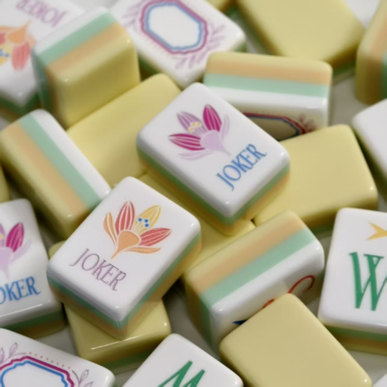 American Mahjong Set 4layer Acrylic 160 Tiles/HXM