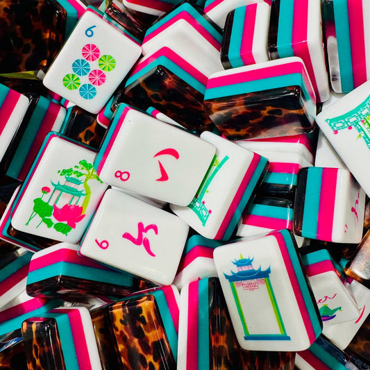 American Mahjong Set 4layer Acrylic 160 Tiles/HXM
