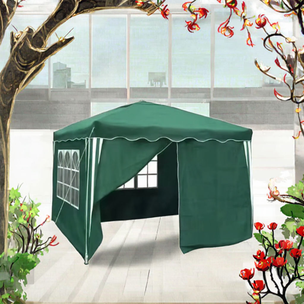HXM Folding Advertising  Outdoor Garden Awning for Trade Shows Events Gazebo Tent