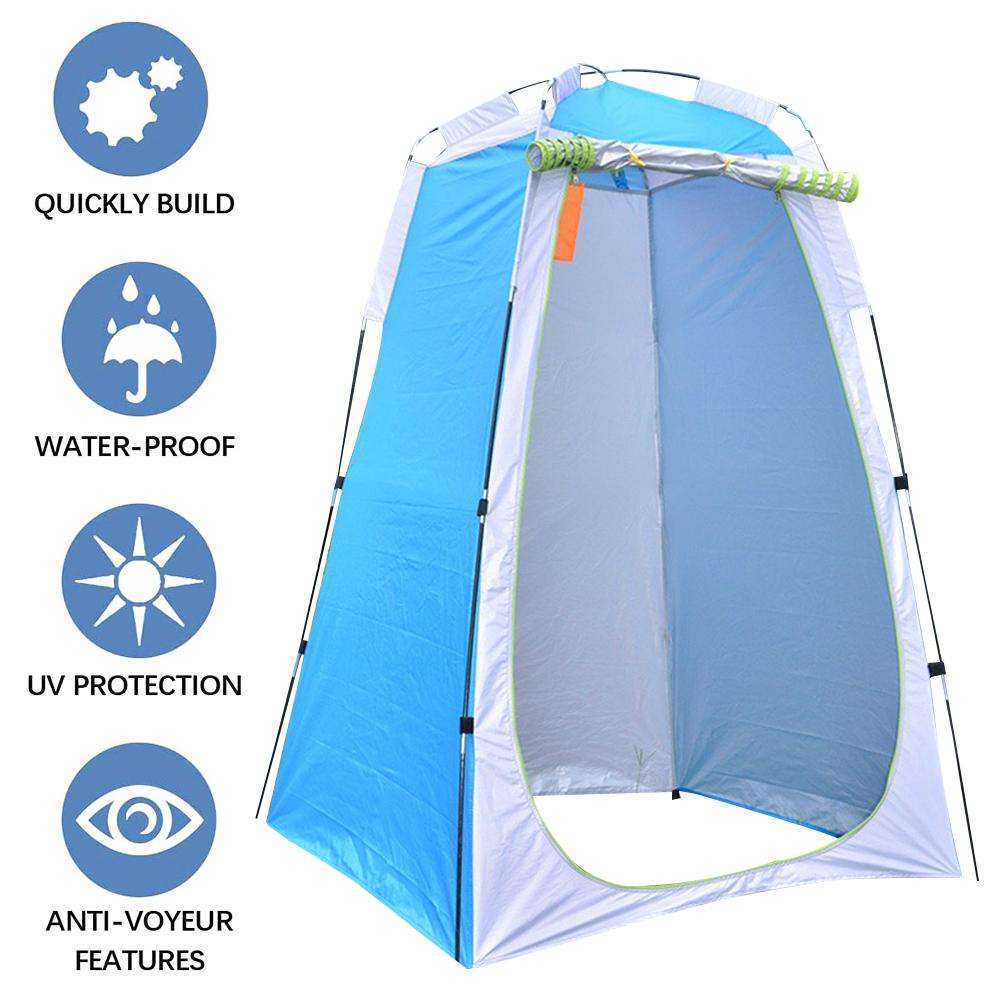 HXMoutdoor shower tent awning Folding ShowerToilet ShowerChangingRoom