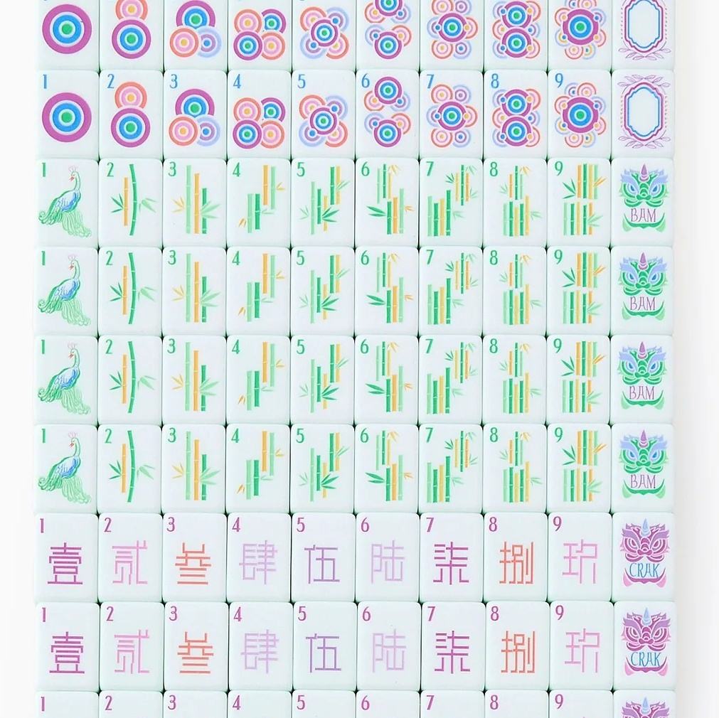American Mahjong Set 4layer Acrylic 160 Tiles/HXM
