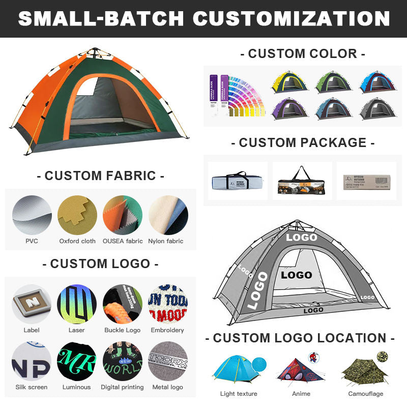 HX Outdoor Camping Tent Waterproof  Ultralight for Travel Auto Tent Use