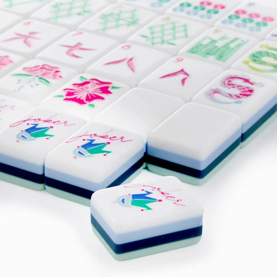 American Mahjong Set 4layer Acrylic 160 Tiles/HXM