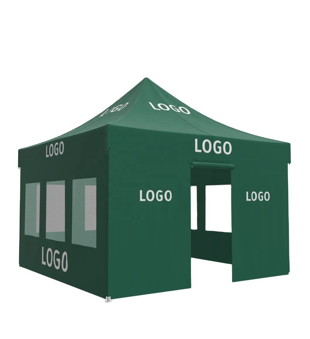 HXM Folding Advertising  Outdoor Garden Awning for Trade Shows Events Gazebo Tent