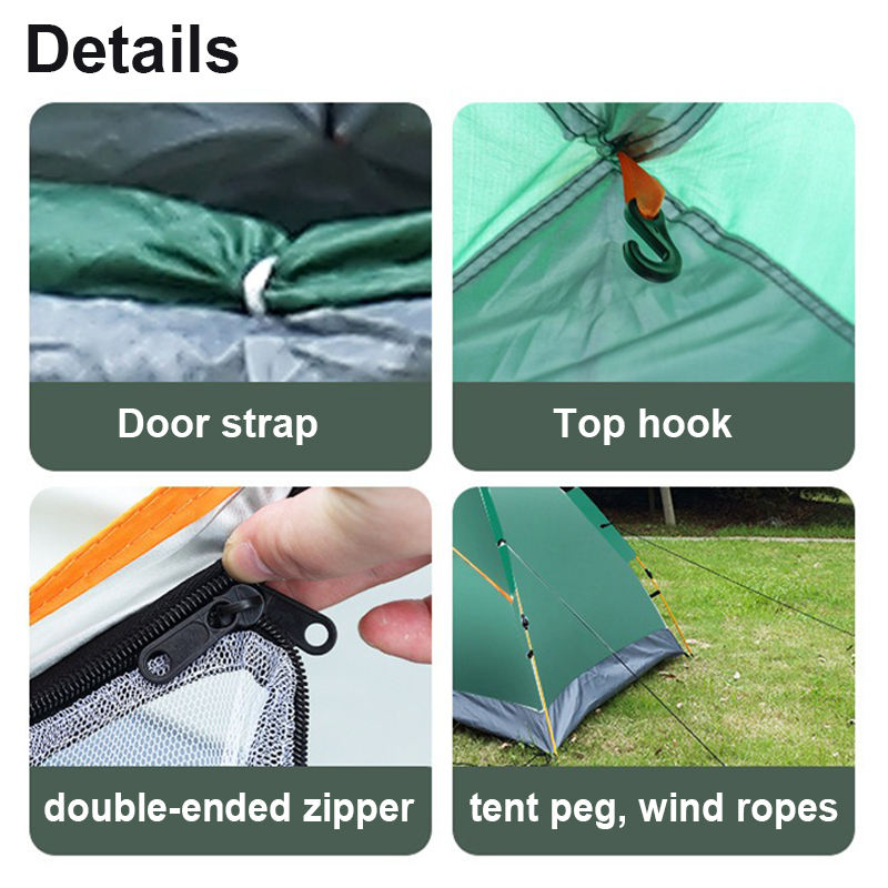 Instant Pop Up Camping Tent Automatic Quick Setup/HXM