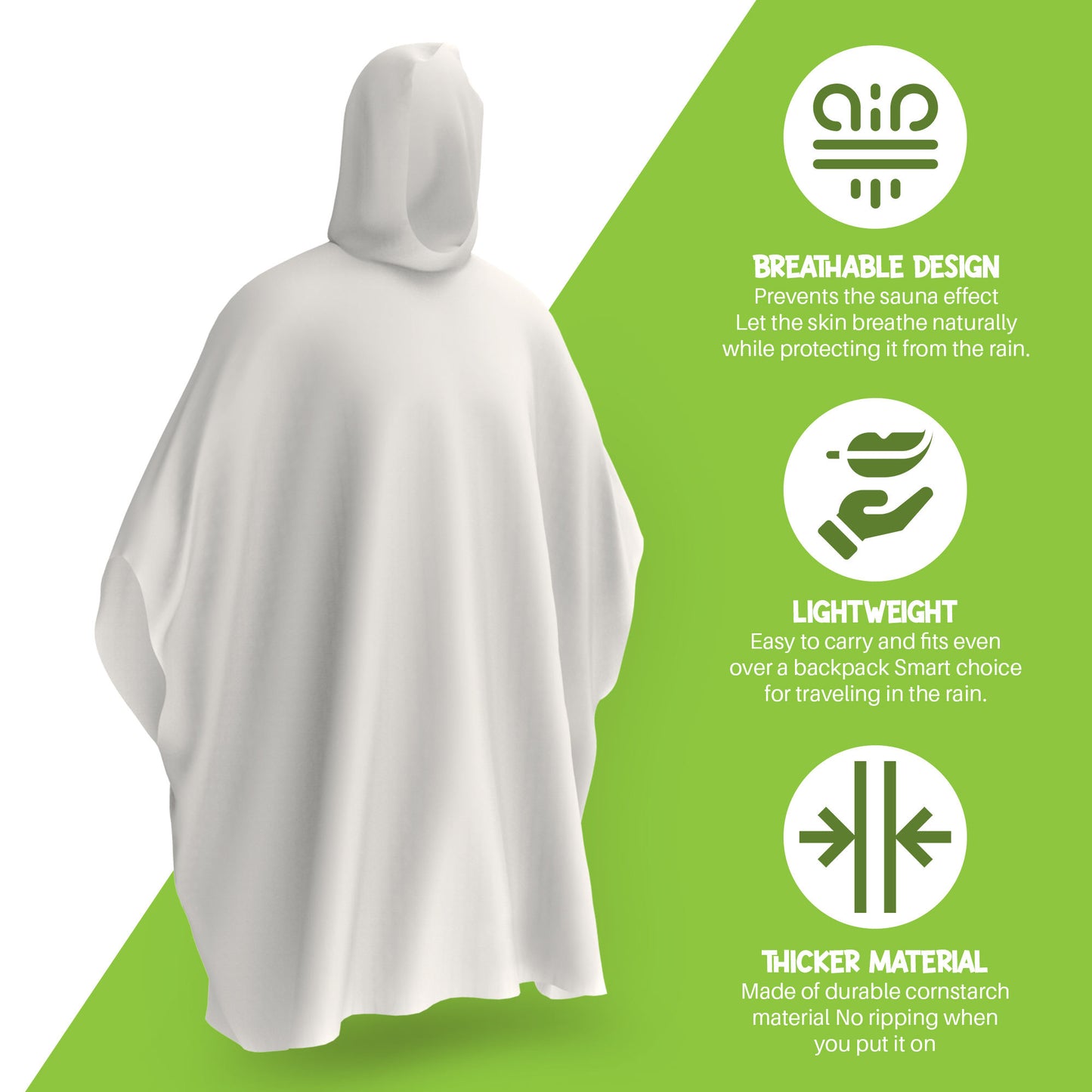 Emergency Raincoat Transparent Disposable Raincoat Plastic Waterproof Adults