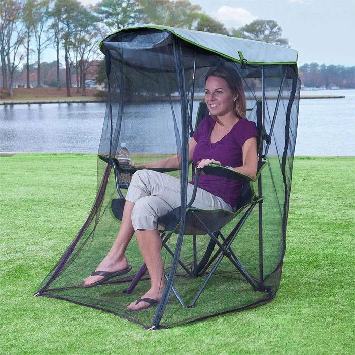 HX Outdoor Folding Chair with Mosquito Net