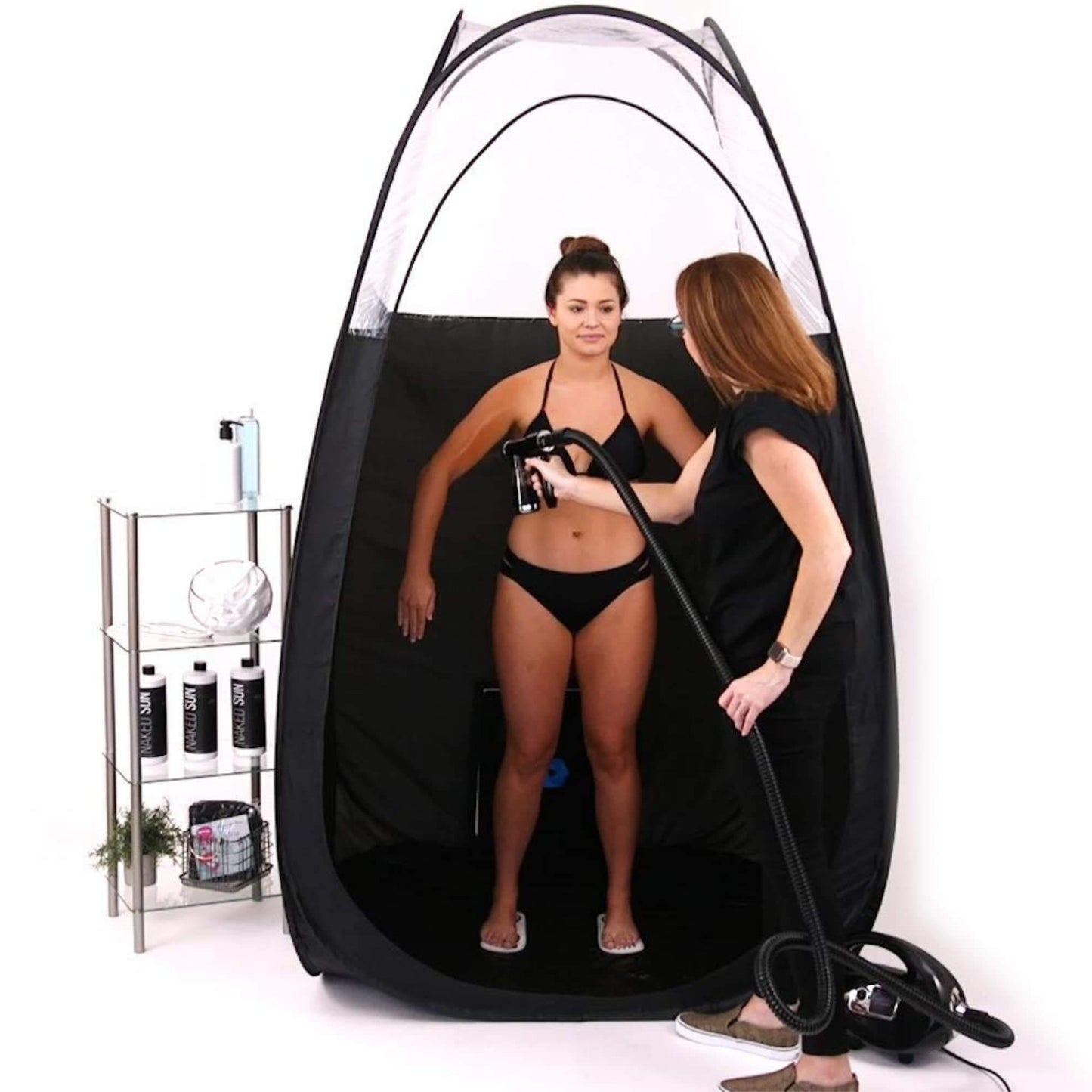HXM Pop up Waterproof Soleplate Bathing Tents  Spray TanningBooths