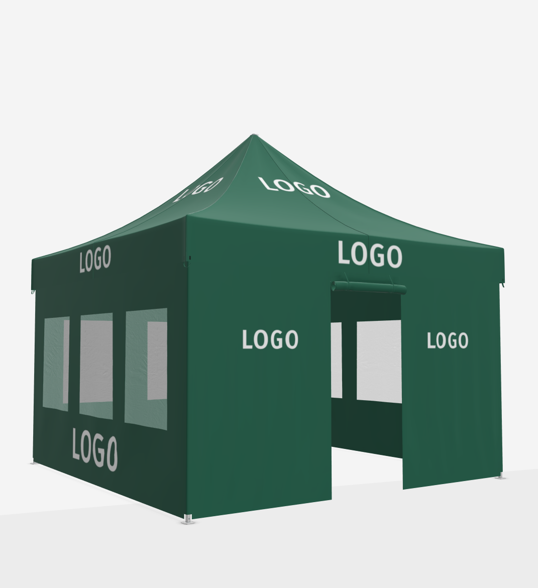 HXM Folding Advertising  Outdoor Garden Awning for Trade Shows Events Gazebo Tent