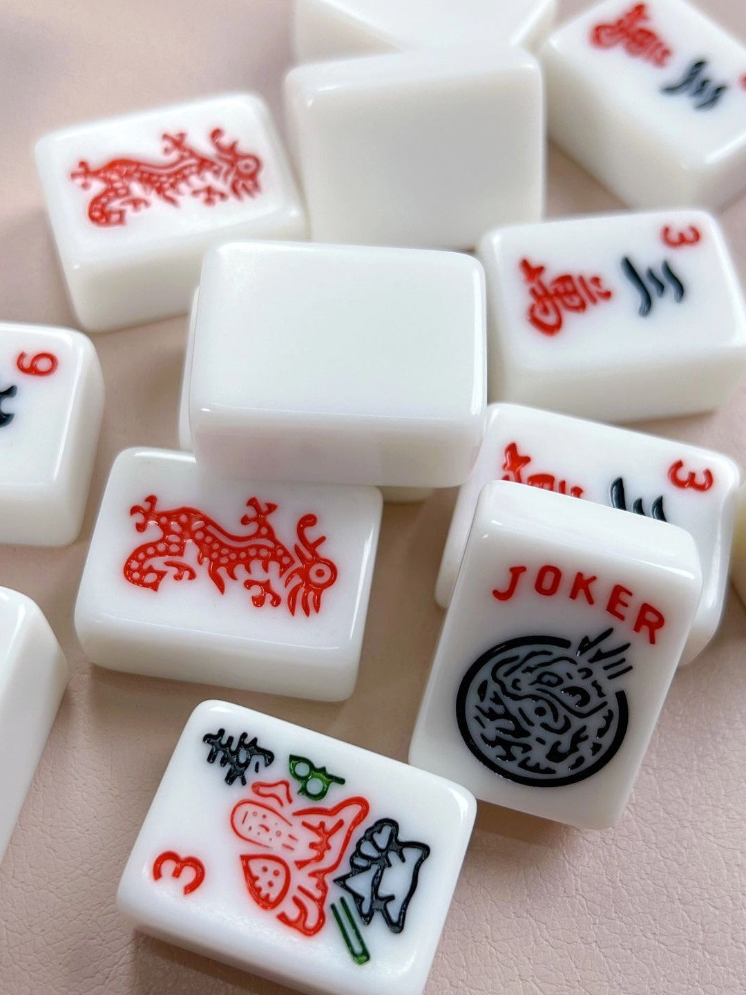 American Mahjong Set 4layer Acrylic 160 Tiles/HXM