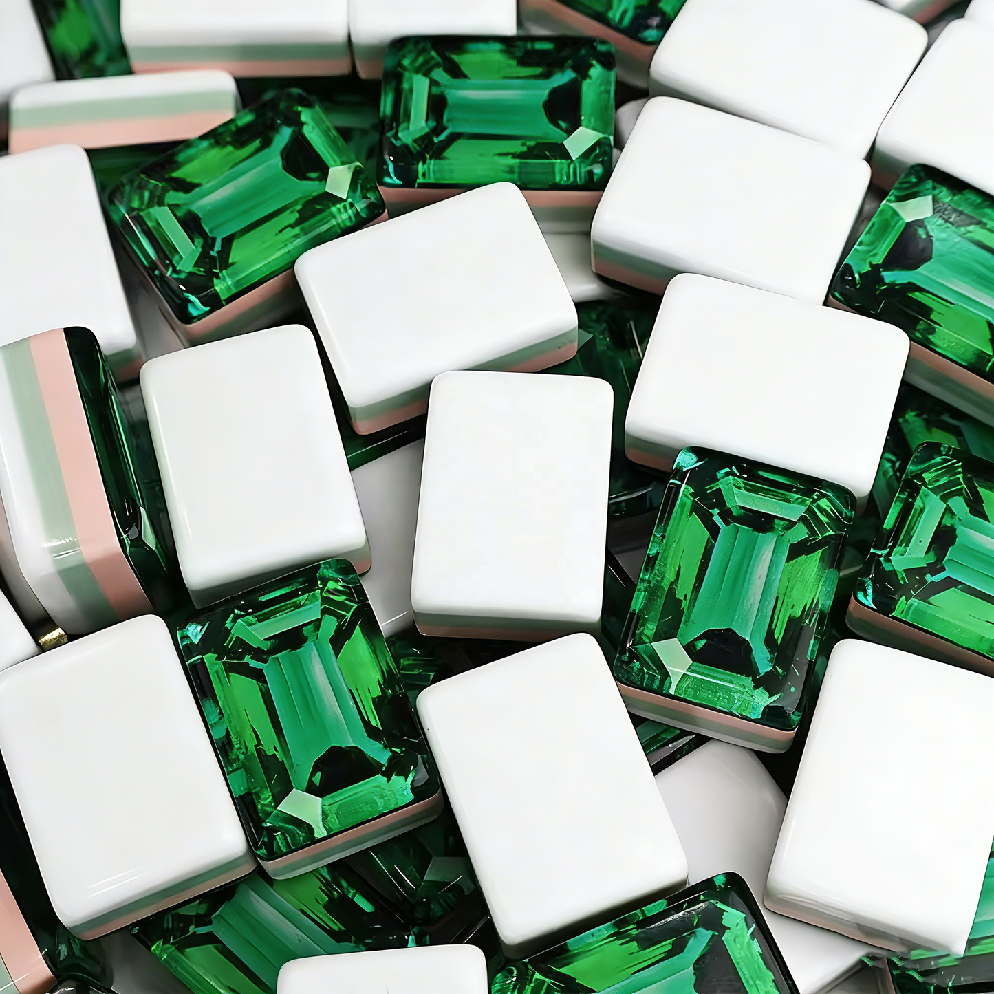 American Mahjong Set 4layer Acrylic 160 Tiles/HXM