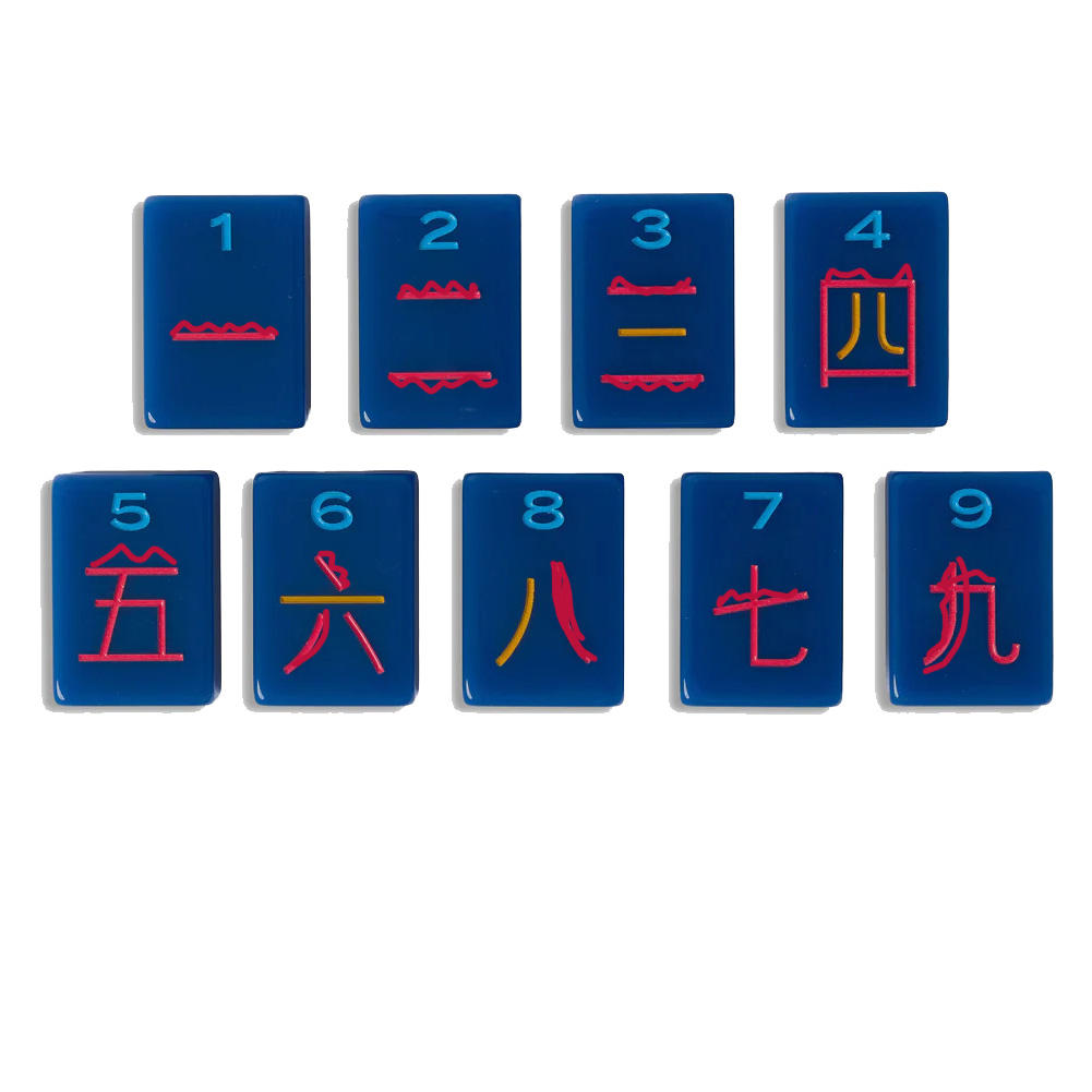 American Mahjong Set Black Acrylic 160 Tiles/HXM