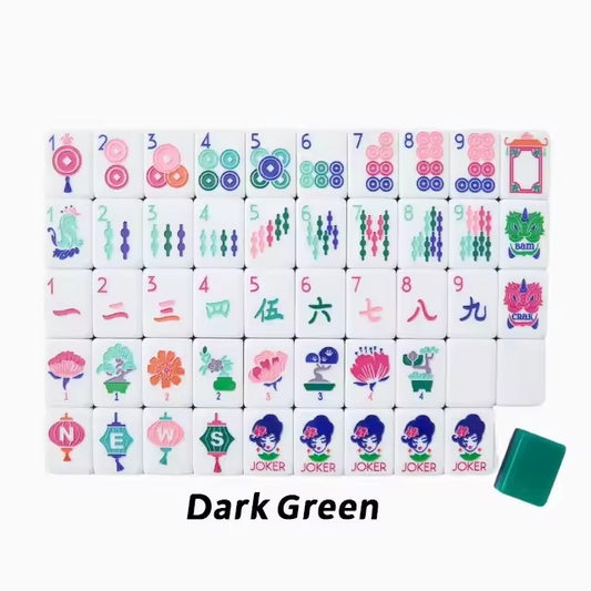 Luxury american Mahjong Set  Engraved Game Tiles /HXM