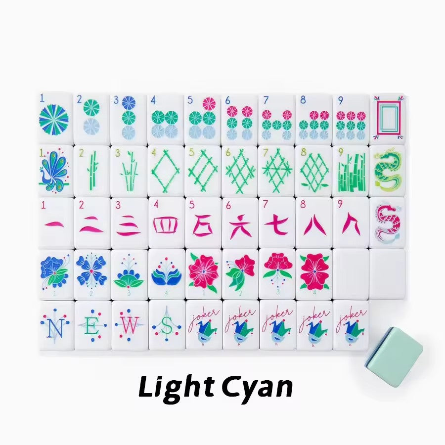 American Mahjong Set 4layer Acrylic 160 Tiles/HXM